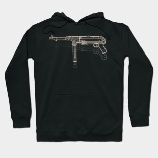 MP40 WW2 Submachine Gun Hoodie